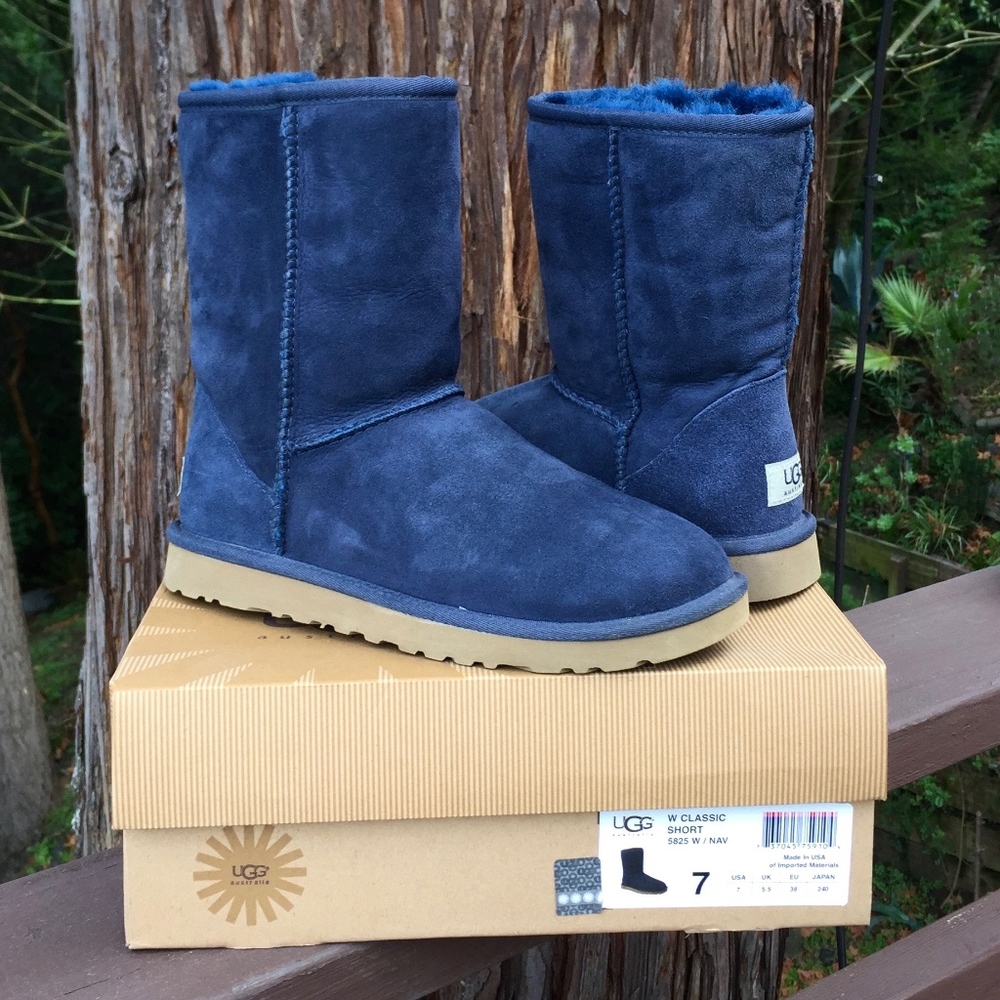 UGG Classic Short Boots Navy/Blue